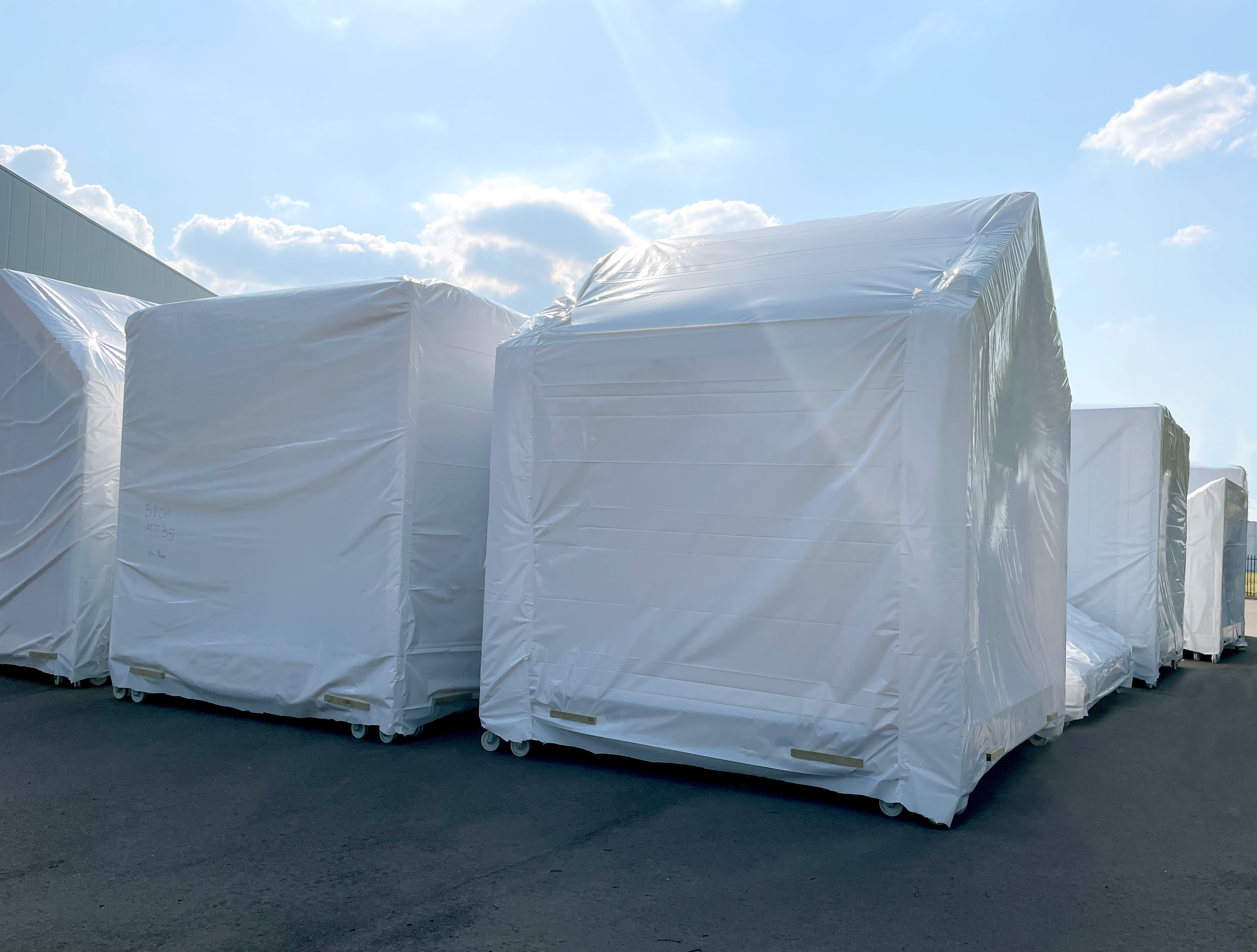 Abdeckhauben Modulbau