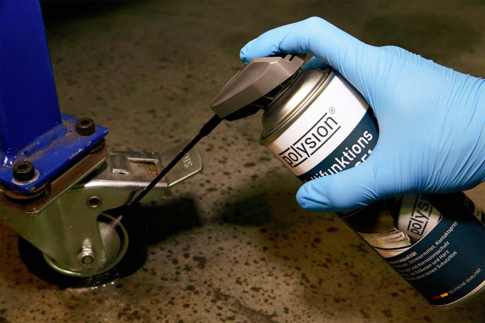 Anwendung Multifunktionsspray