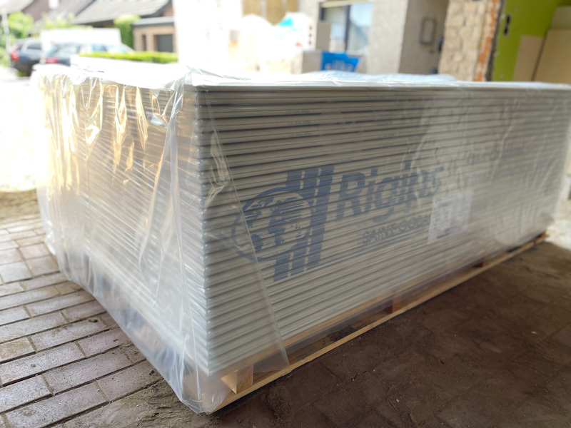 Abdeckhauben Gipskartonpalette