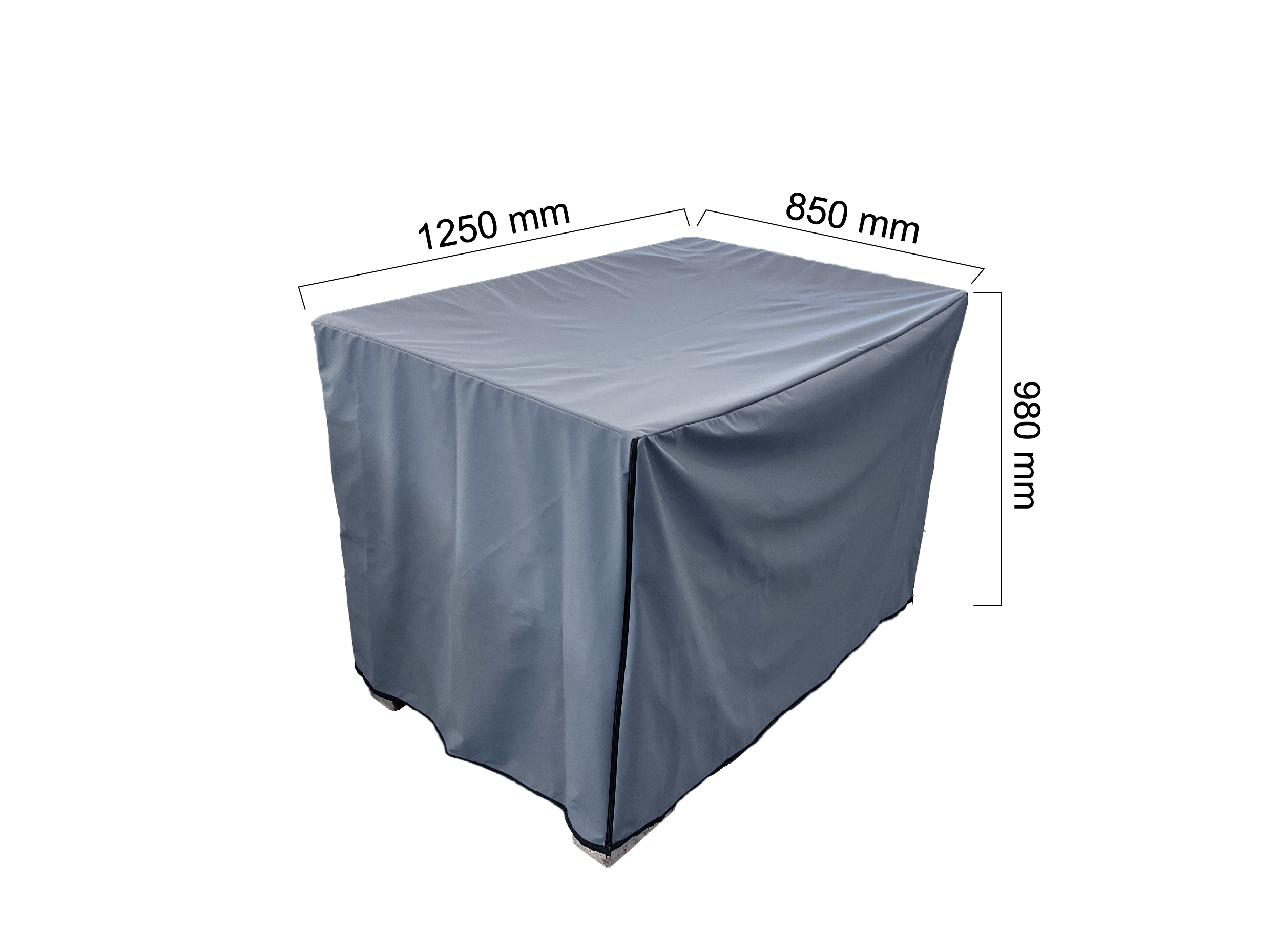 Abdeckhaube Gitterbox PU-beschichtet für extreme Bedingung - 1250 x 850 x 980 mm Abdeckhaube Gitterbox PU-beschichtet für extreme Bedingung - 1250 x 850 x 980 mm