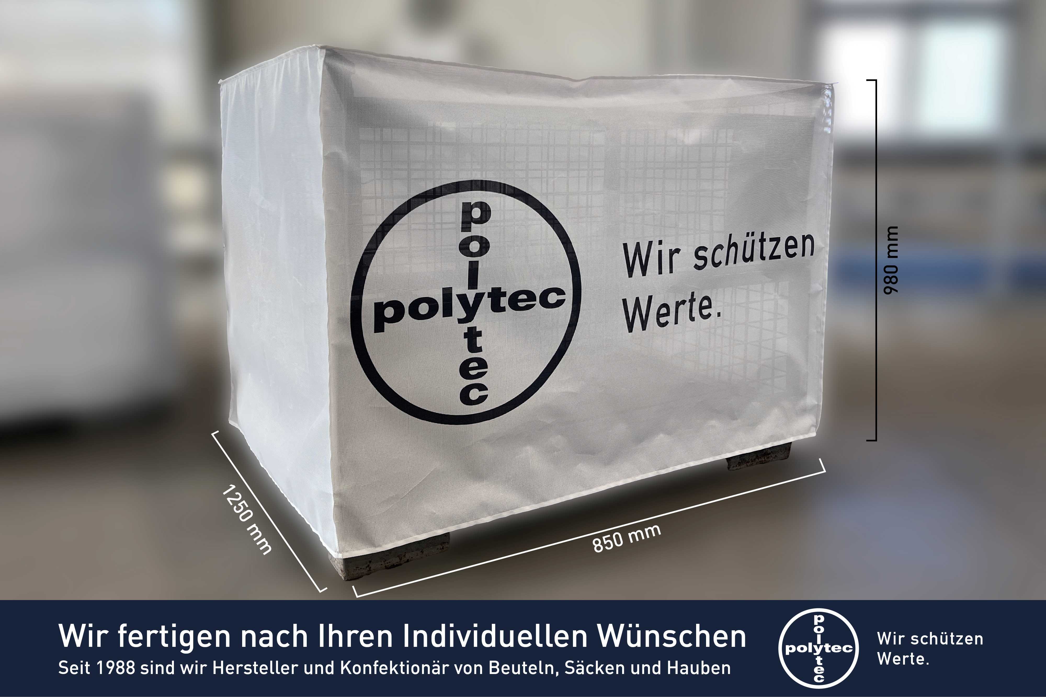 Abdeckhauben für Gitterboxen