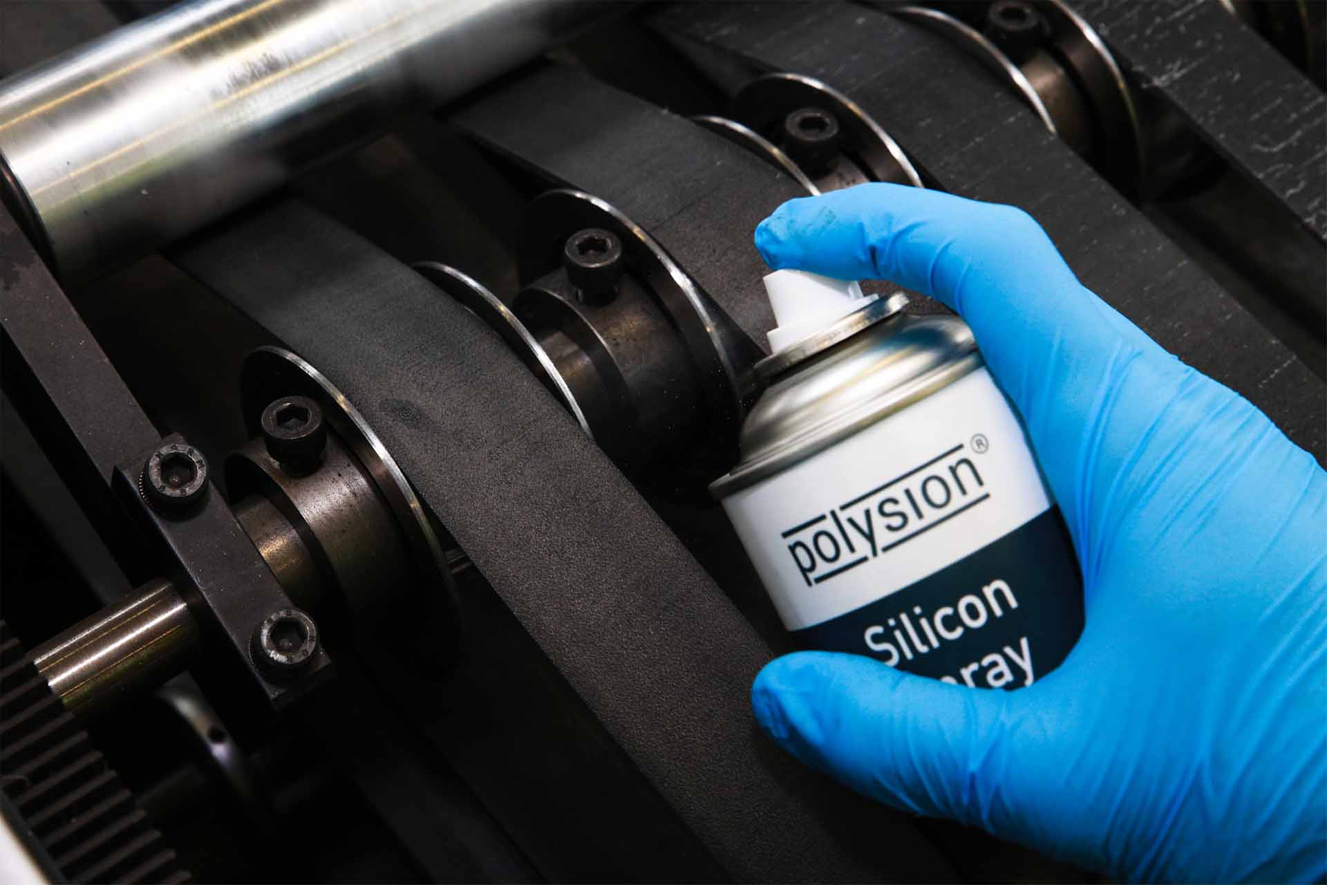 Anwendung Silicon Spray
