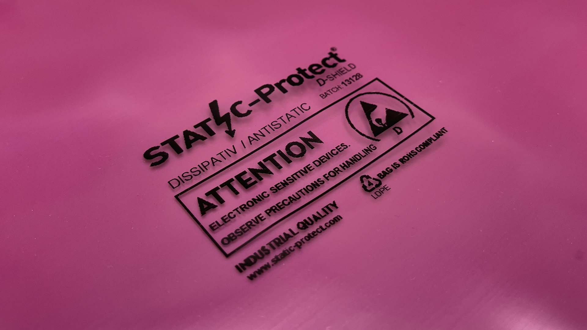 ESD-Druckverschlussbeutel