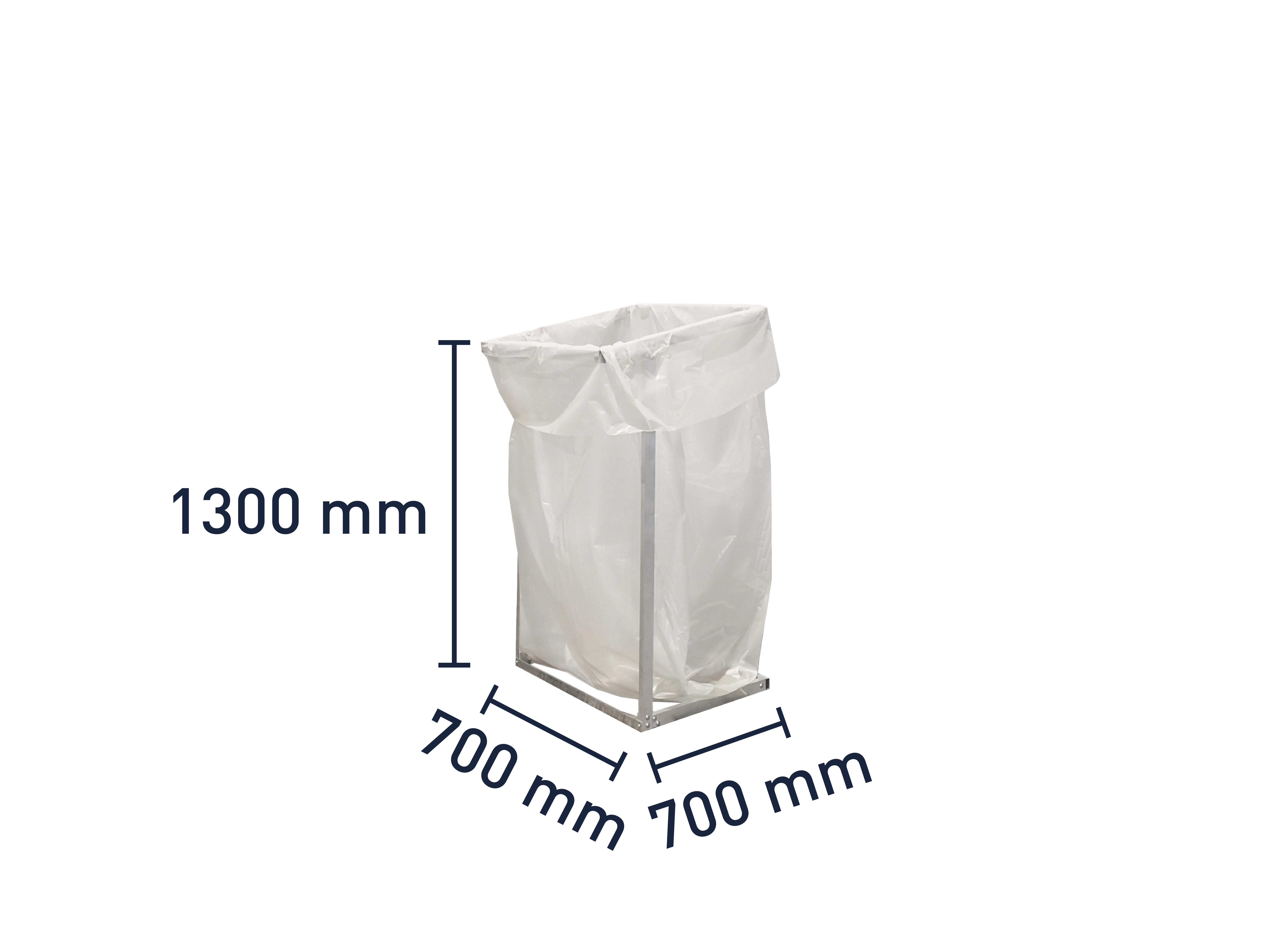 Müllständer ohne Rollen