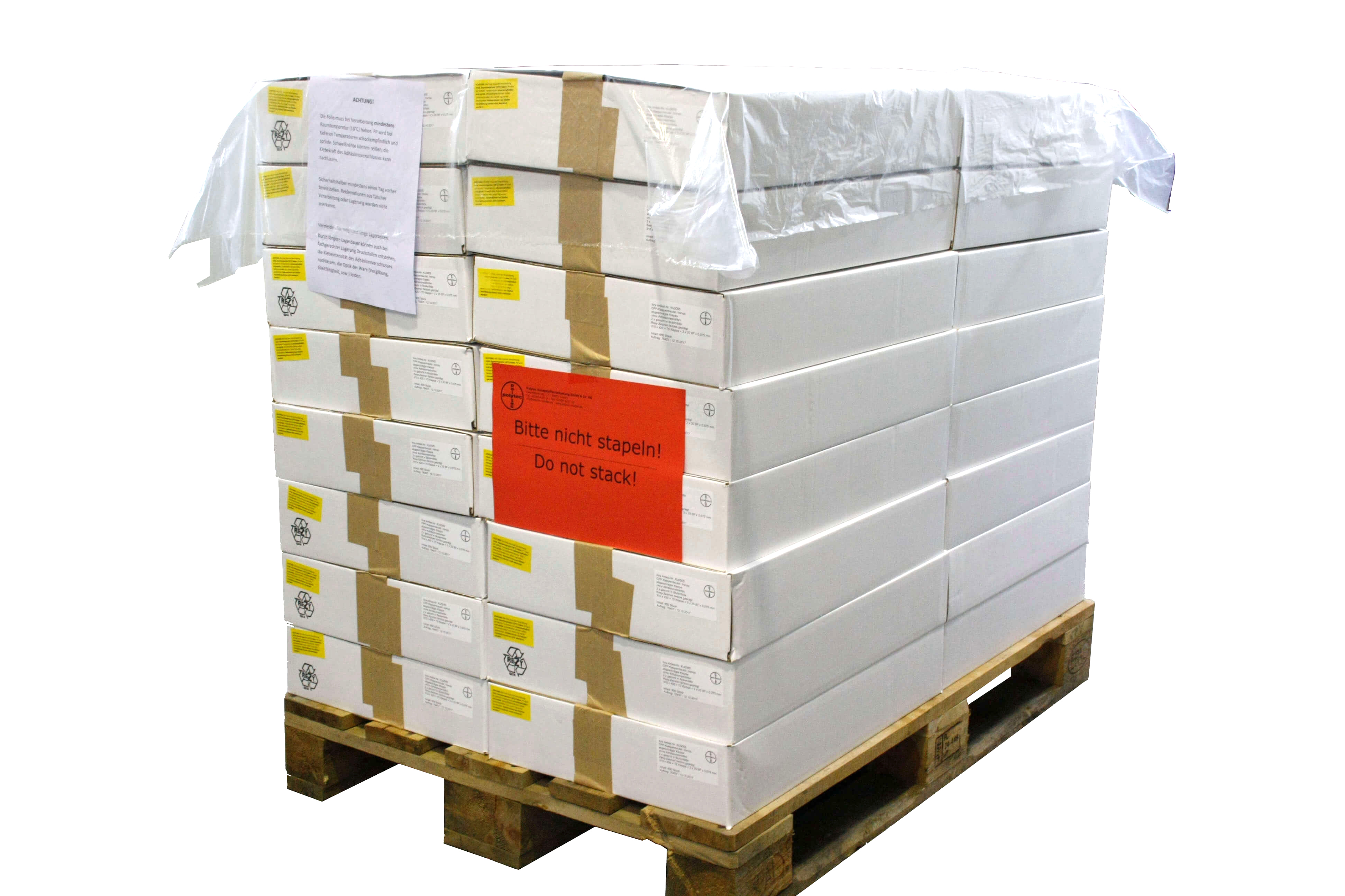 Palettenabdeckblätter