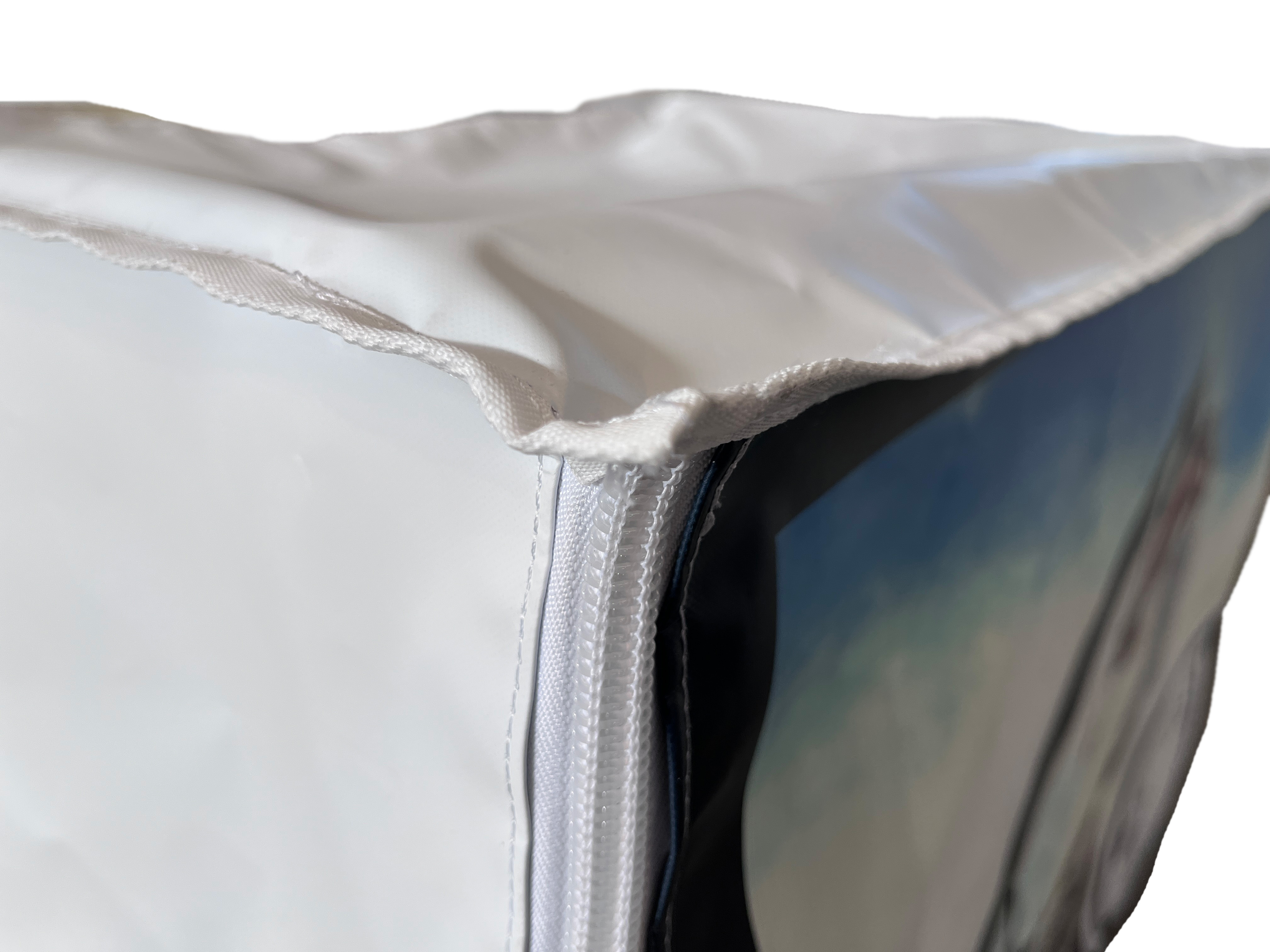 PVC Folie weiß Detail