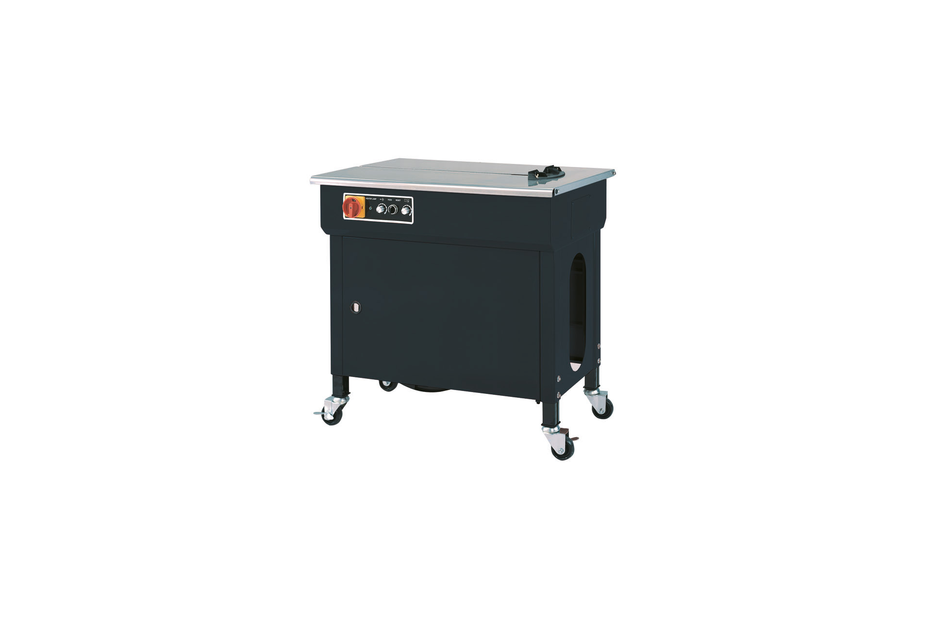 Umreifungsmaschine halbautomatisch