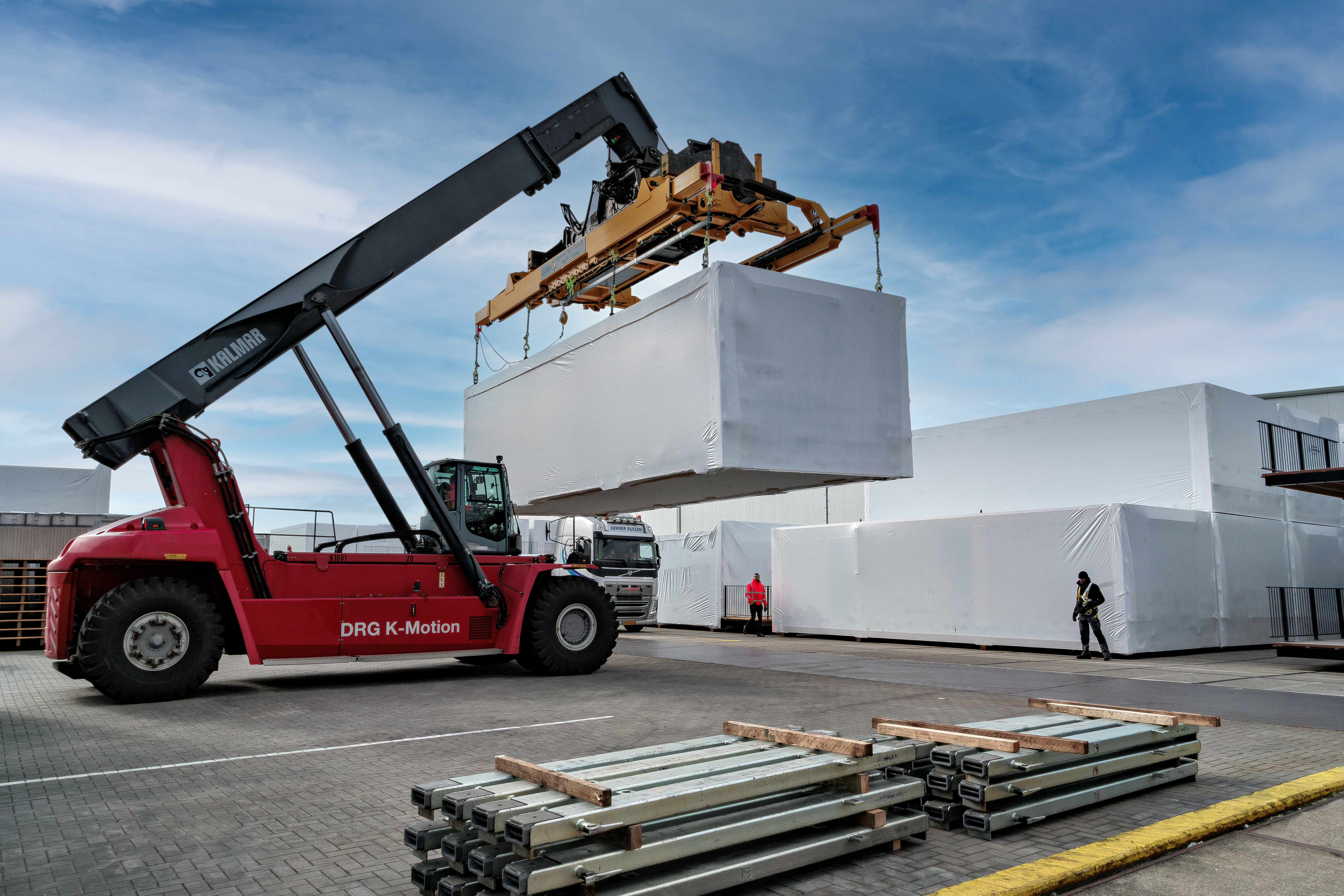 Abdeckhauben für Modulbau