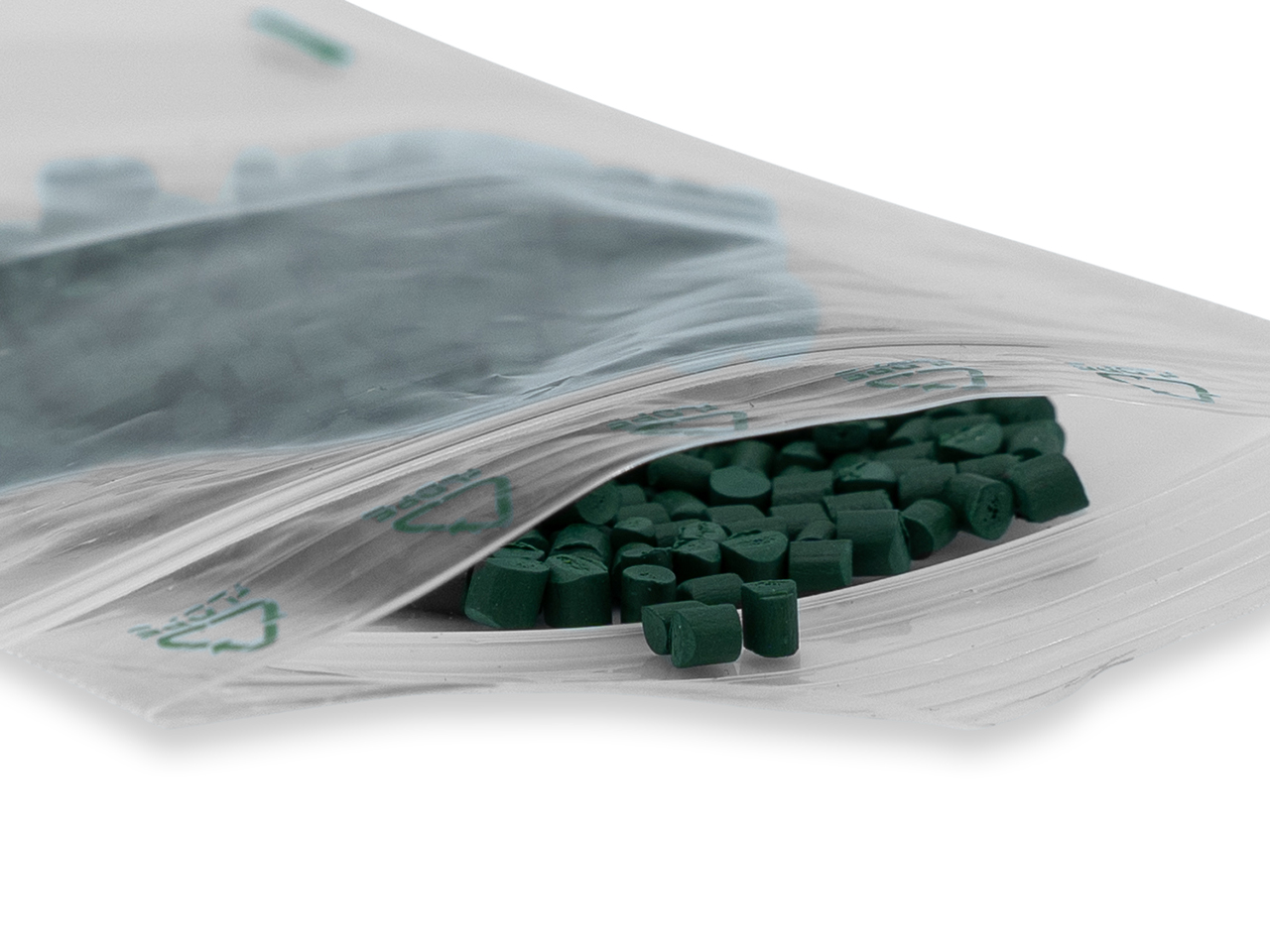 Druckverschlussbeutel Recyclinganteil