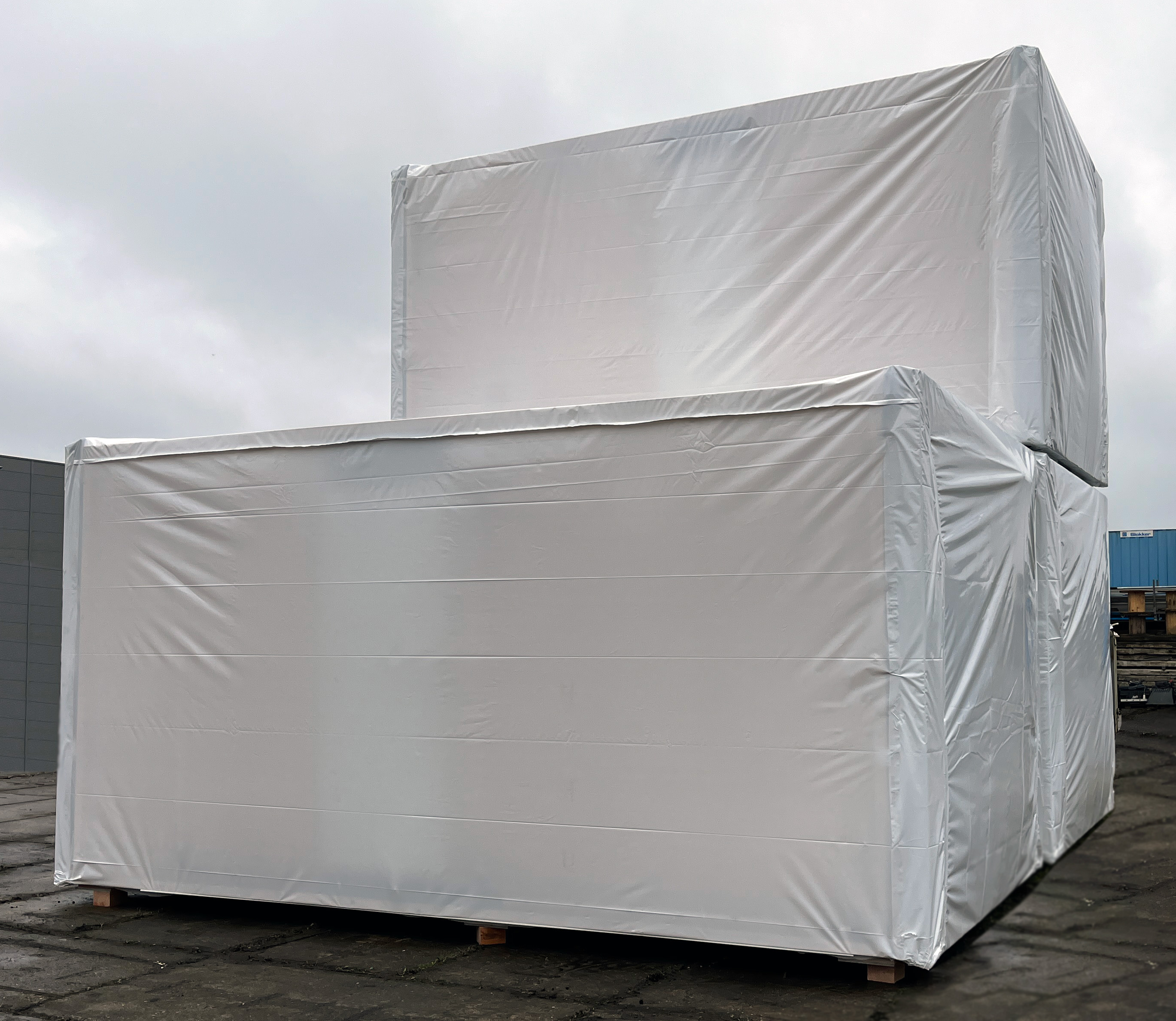 Abdeckhauben Modulbau Container