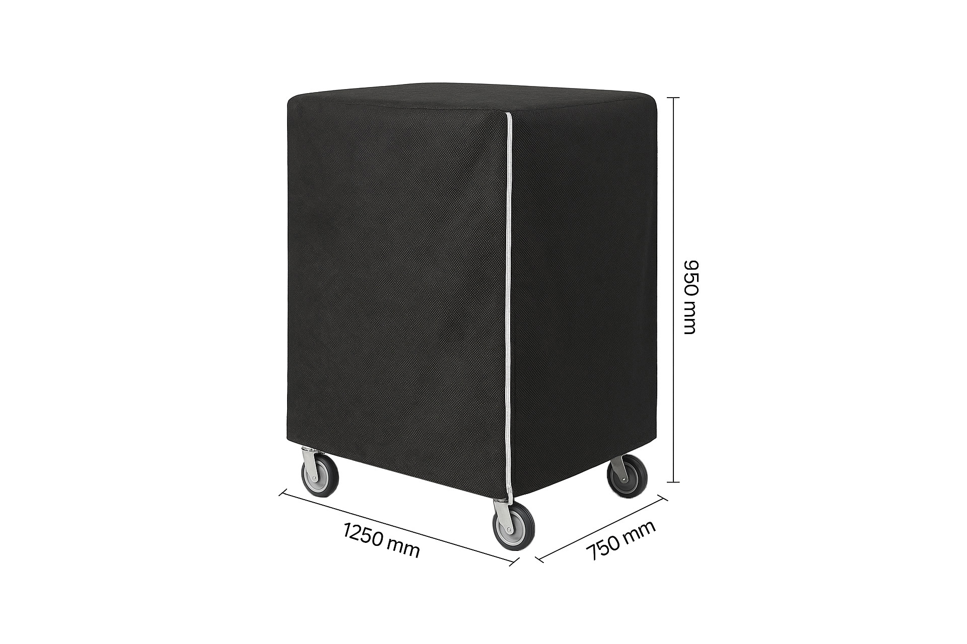 Abdeckhauben für Autoklaven Wagen - 1250 mm x 750 mm x 950 mm Abdeckhaube für Autoklaven Wagen