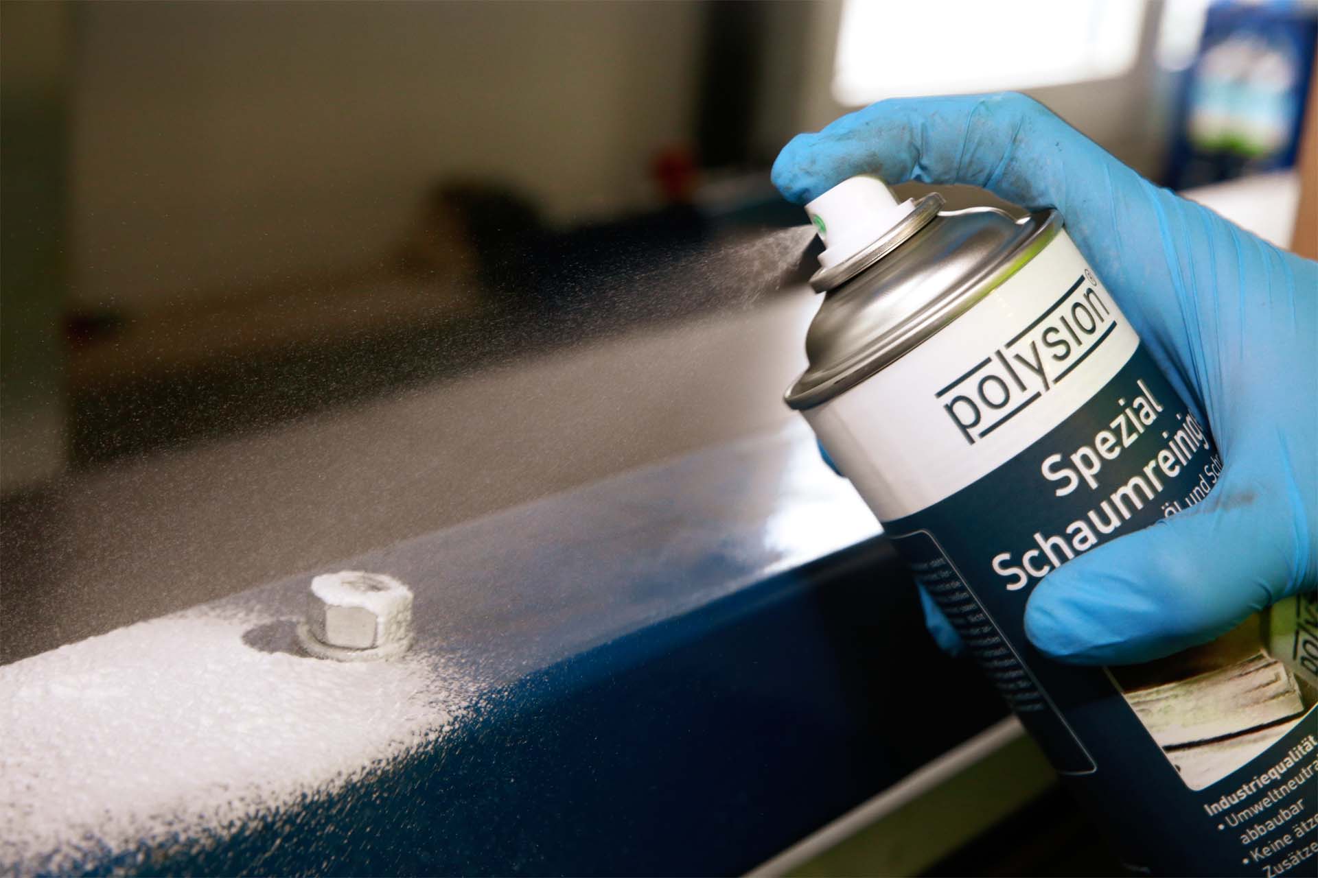 Anwendung Schaumreiniger